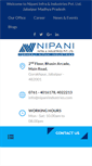 Mobile Screenshot of nipaniindustries.com
